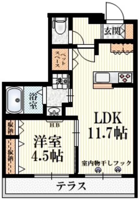 サンライト　コートの間取り|新築★