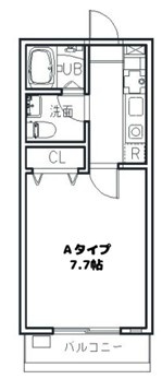 アルファ行徳の間取り