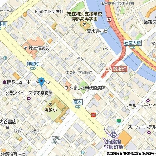 ＤＳタワー大博通りの地図