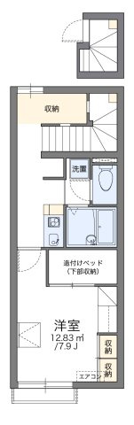 レオパレス千音寺の間取り