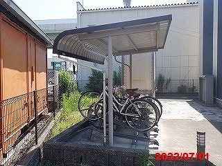 レオネクストクレールのその他|屋根付き駐輪場