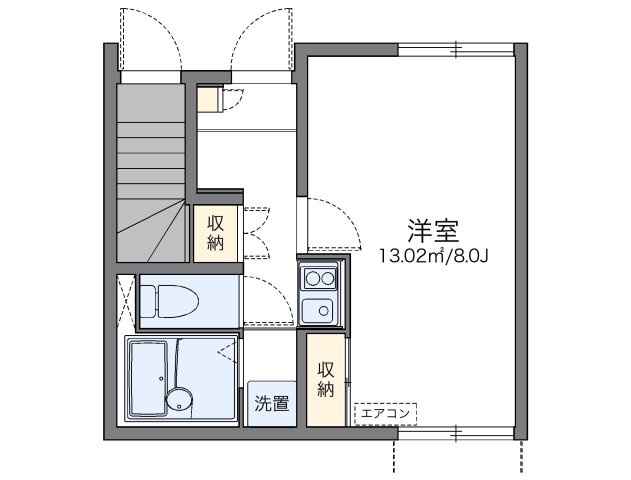 レオネクスト上塩田の間取り|代表的な間取のため実際の間取とは異なる場合があります