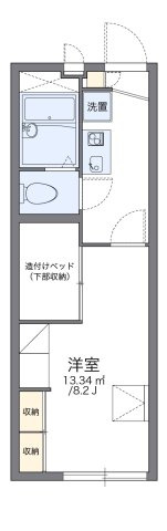 レオパレスドリームの間取り