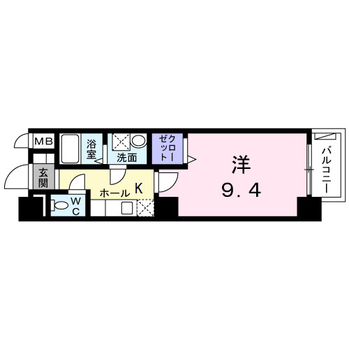 グレイスあらかわの間取り