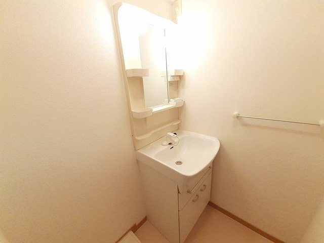 グレイスあらかわの洗面所