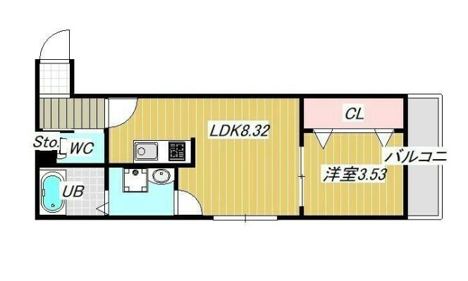 Belle　terrace　ベルテラスの間取り