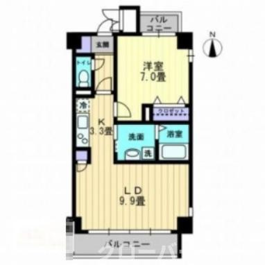 フィール上之町の間取り|間取図