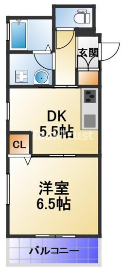 【間取り】 | Jブライト京橋