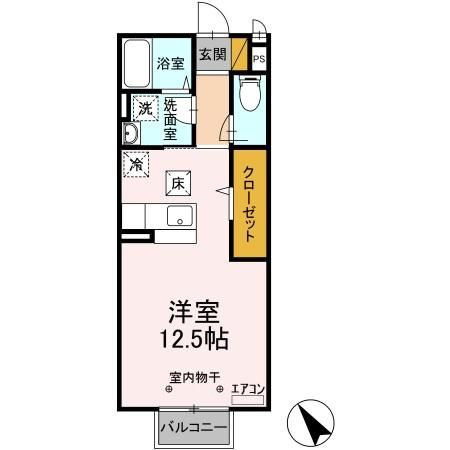 エスポワール緑が丘の間取り