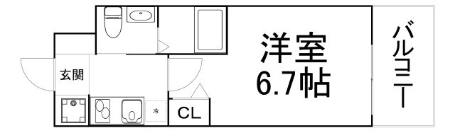 【間取り】 | ラクラス阿倍野元町