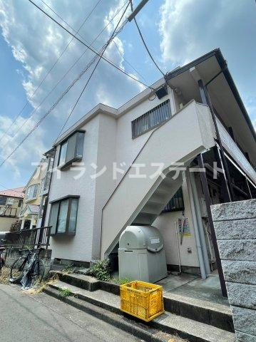 ハイツ野田駒沢　バストイレ別　南向き　浴室に窓の外観