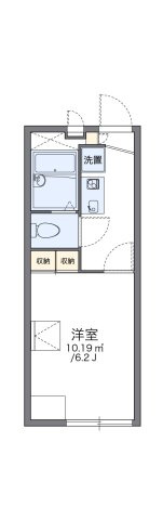 レオパレスＫＫの間取り|代表的な間取のため実際の間取とは異なる場合があります