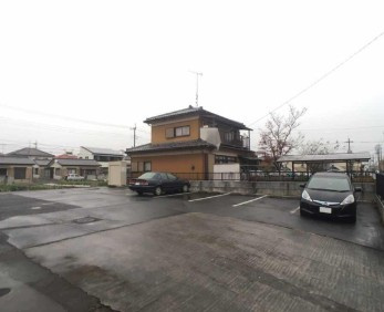 斉藤アパートAの駐車場