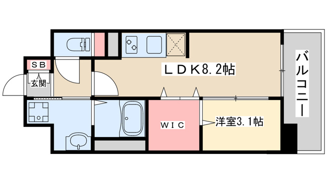 【間取り】 | WORVE吹田江坂