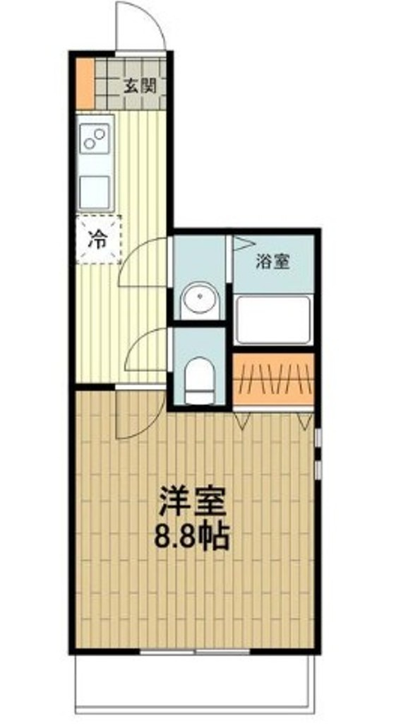 エルメゾンYOUの間取り