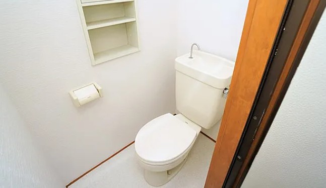 川崎市多摩区菅４丁目のアパートのトイレ