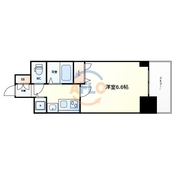 プレサンス本町プライムの間取り|プレサンス本町プライム　間取り
