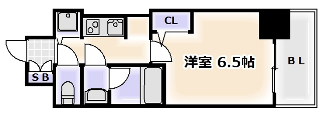 【間取り】 | エスライズ難波ＥＡＳＴ