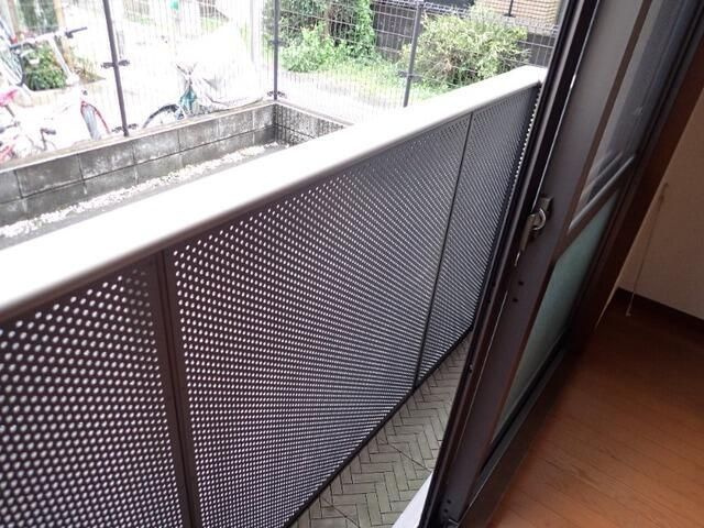 冨士フラッツのバルコニー
