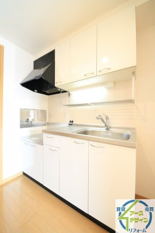 フラット　Fのキッチン|※類似部屋