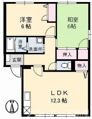 エクセル・メゾン C棟の間取り