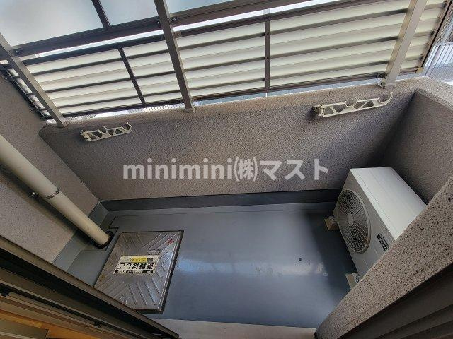 メゾンドロハスのバルコニー