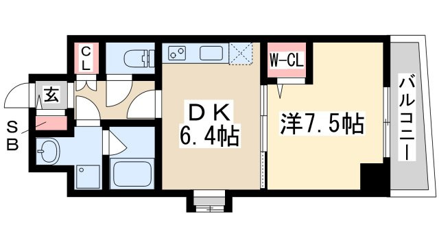 【間取り】 | アクアスイート新大阪