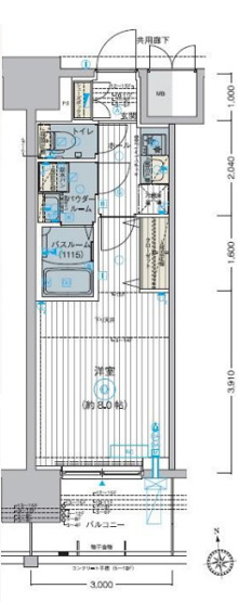 【間取り】 | エステムコート東京八王子
