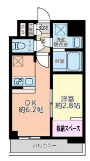 【間取り】 | ドゥーエ浅草橋Ⅱ