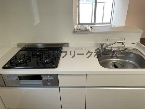 武蔵野市境５丁目の賃貸マンションのキッチン