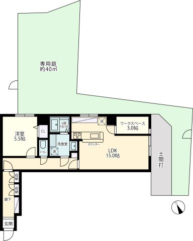 シャンボール戸塚の間取り