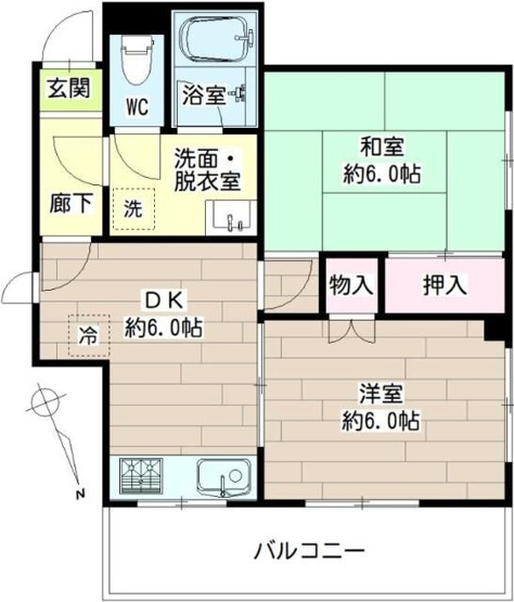 【間取り】 | ＨＯＫＩ　ＨＡＵＳ千歳船橋