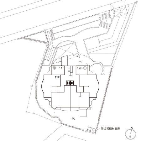 コラム神泉の区画図