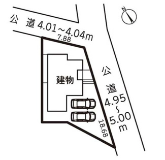 【区画図】 | 日進市藤塚5丁目12【仲介手数料無料】新築一戸建て　1号棟