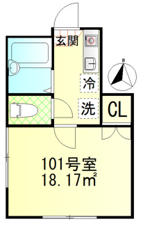 【間取り】 | レジデンツ本蓮沼