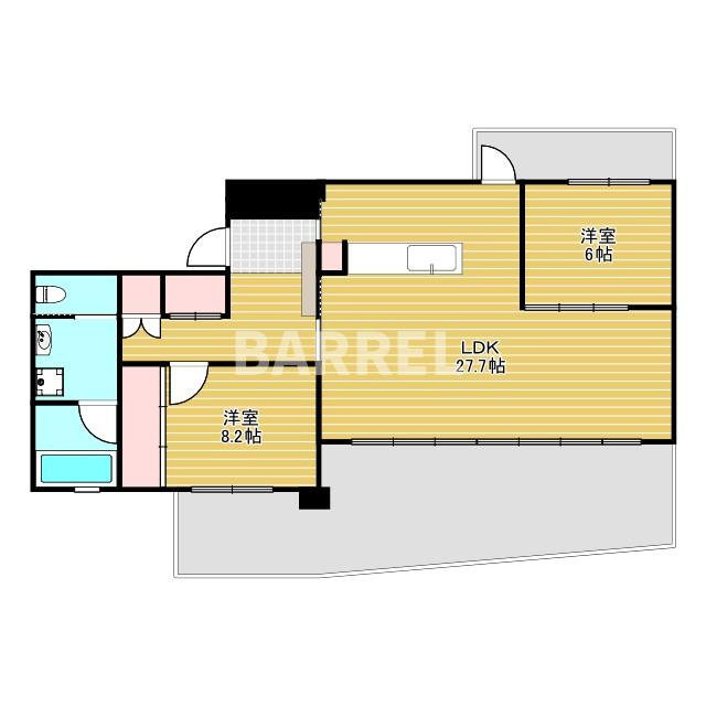 AsSkyFloorの間取り