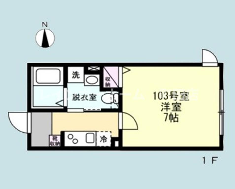 Felice長後※初期費用分割後払いサービス利用可能物件の間取り