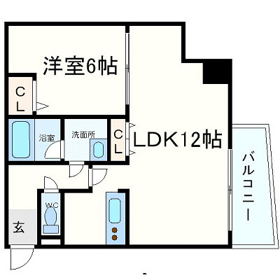 【間取り】 | W.O.B　HONMACHI-WEST
