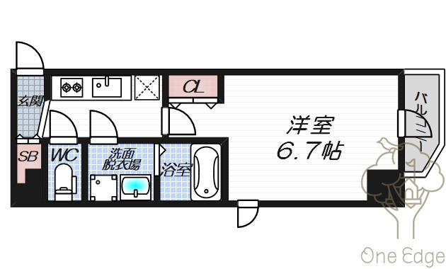 ロイヤルレジデンス梅田FRONTの間取り