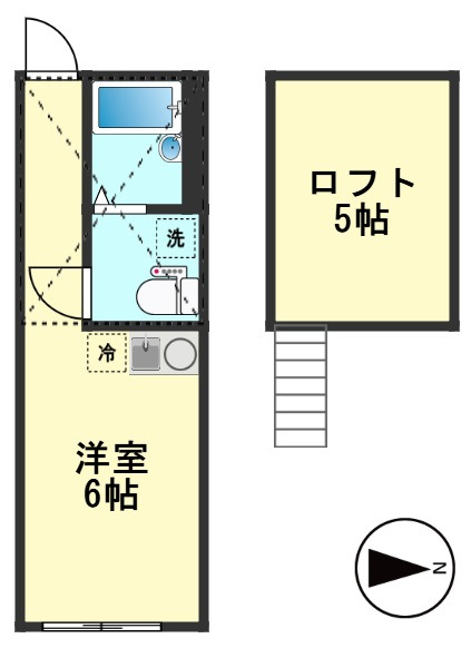 エスポワールの間取り|間取図