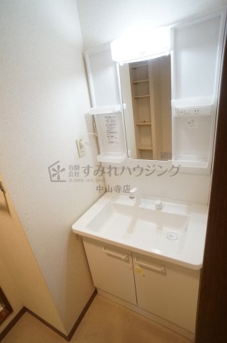 グリーンコートはるかの洗面所