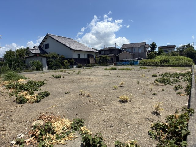 熊本市南区八分字町の売地の外観