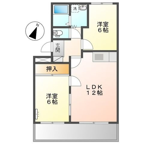 パレスＴａｉｃｈｉの間取り