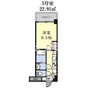 アドバンス神戸レイソレの間取り