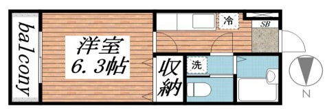 ピアコートの間取り