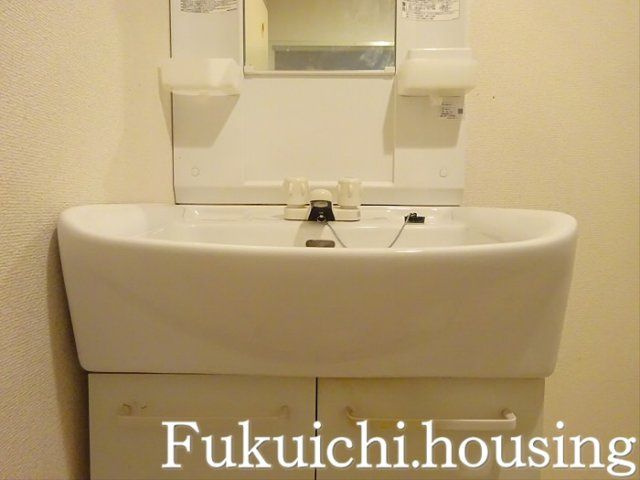 赤堤山渓ハイツの洗面所