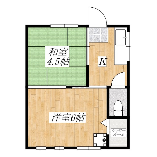 メゾン志賀の間取り|間取りです☆