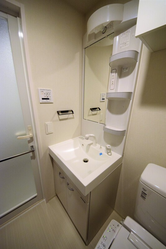 川崎市多摩区生田６丁目の賃貸マンションの洗面所