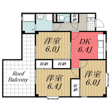 【間取り】 | サントップタウンズ　1
