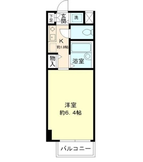 【間取り】 | 北辰ヒルズ早稲田 | 間取りです。